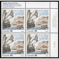 canada stamp 2269 founding of quebec city 52 2008 PB UR