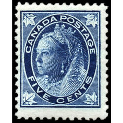 canada stamp 70 queen victoria 5 1897 M F VFNH 031