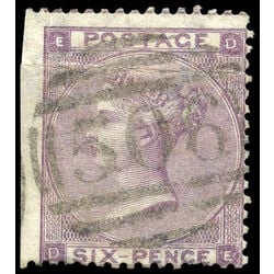 great britain stamp 39 queen victoria 1862