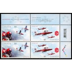 canada stamp 2159a canadian forces snowbirds 2006 PB UR