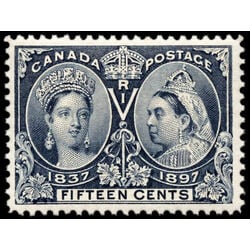 canada stamp 58 queen victoria diamond jubilee 15 1897 M VFNH 063