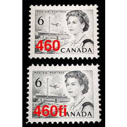 canada stamp 460fi queen elizabeth ii transportation 6 1972