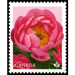 canada stamp 3485a peonies pink 2025