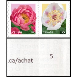 canada stamp 3487ai peonies 2 48 2025 M VFNH %235