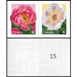 canada stamp 3487ai peonies 2 48 2025 M VFNH %2315