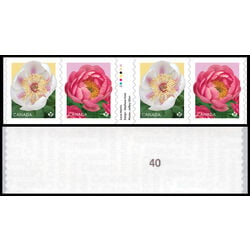 canada stamp 3487ii peonies 4 96 2025 M VFNH %2340