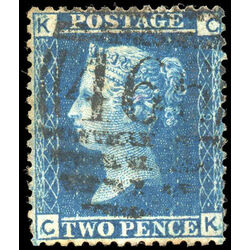 great britain stamp 17 queen victoria 1855 U F 008