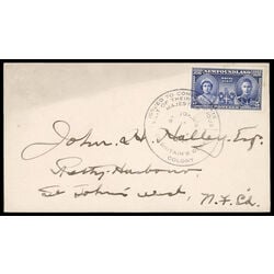 newfoundland stamp 249 queen elizabeth king george vi 5 1939 FDC 016