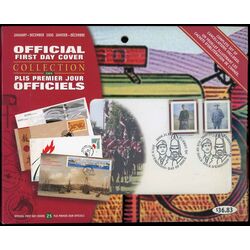 2000 collection canada official first day covers