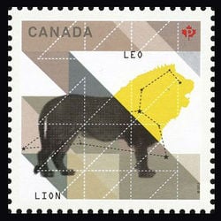 canada stamp 2446a leo the lion 2012