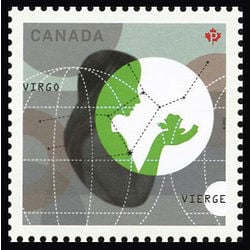 canada stamp 2446b virgo the maiden 2012