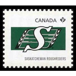 canada stamp 2558d saskatchewan roughriders 2012