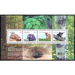 canada stamp 2602 baby wildlife definitives 4 92 2013